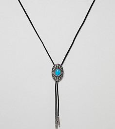 Ожерелье Reclaimed Vintage Inspired эксклюзивно для ASOS - Коричневый