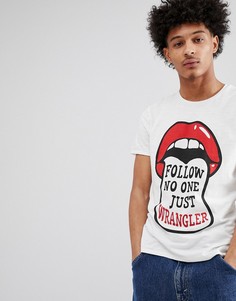 Фестивальная футболка в стиле ретро Wrangler - Белый