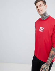 Oversize-футболка с принтом Mayhem ASOS DESIGN - Красный