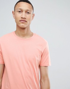 Розовая футболка классического кроя Burton Menswear - Розовый