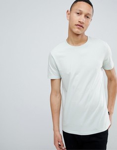 Зеленая футболка классического кроя Burton Menswear - Зеленый