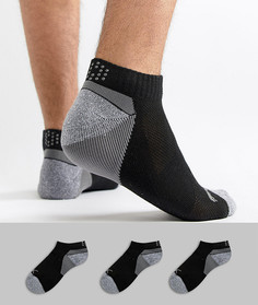 3 пары черных носков Puma Golf Pounce 89757902 - Черный
