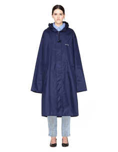 Синий дождевик Телец Vetements