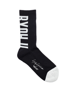 Высокие черные носки Yohji Yamamoto