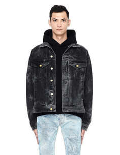 Серая джинсовая куртка Sevedge Denim Fear Of God