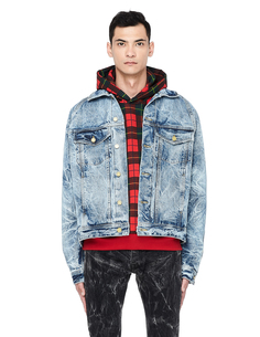 Голубая джинсовая куртка Selvedge Denim Fear Of God