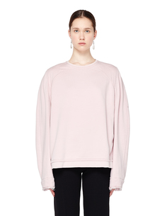 Розовая хлопковая толстовка Haider Ackermann