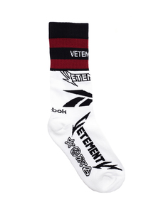 Высокие носки с логотипом Vetements