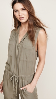 Enza Costa Sleeveless Jumpsuit