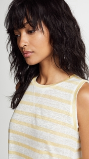 BB Dakota Freddie Striped Linen Tank