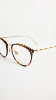 Linda Farrow Luxe Round Glasses