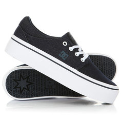 Кеды кроссовки женские DC Trase Platform TX SE Denim