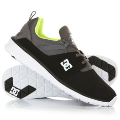 Кроссовки DC Heathrow Black/Battleship/Lime