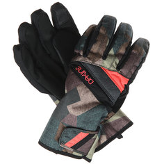 Перчатки сноубордические женские Dakine Sienna Glove Patchwork Camo