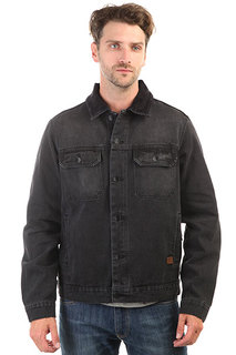 Куртка джинсовая Billabong Barlow Trucker Washed Black