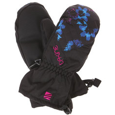 Варежки детские Dakine Tracker Mitt Blue Flowers