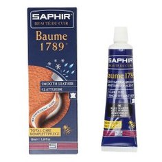 Крем для обуви SAPHIR CREME DE LUXE темно-синий