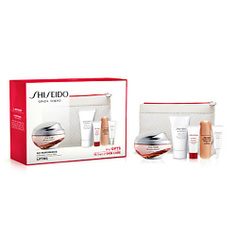 SHISEIDO Набор с BIO-PERFORMANCE Лифтинг кремом интенсивного действия и косметичкой 50 мл + 30 мл + 5 мл + 7 мл + 3 мл