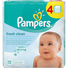 Салфетки детские влажные Pampers  Baby Fresh Clean,  256 шт., Pampers
