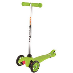 Самокат 3-х колёсный "Maxi Scooter", зелёный, 21st scooTer