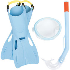 Набор для ныряния Flapper детский, голубой, Bestway