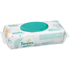 Салфетки детские влажные Pampers  Sensitive, 56 шт., Pampers