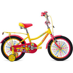 Двухколёсный велосипед Forward "Funky" 16, жёлтый