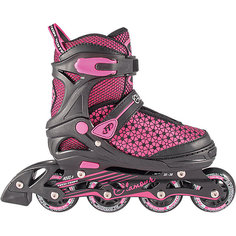 Роликовые коньки Glamour (размер 35-38) розовые