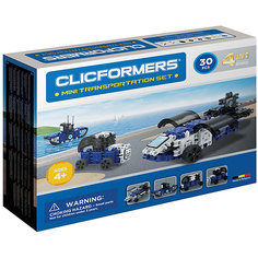 Конструктор CLICFORMERS  Transportation set mini 30 деталей