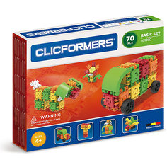 Конструктор CLICFORMERS  Basic Set 70 деталей