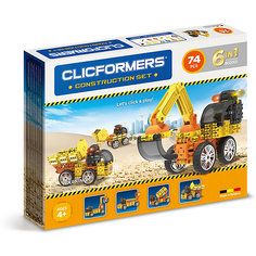 Конструктор CLICFORMERS  Construction set 74 деталей