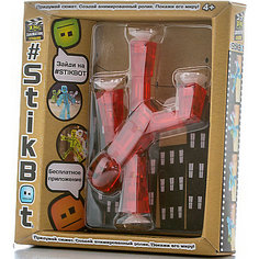 Игрушка-фигурка, красная, Stikbot Zing