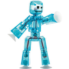 Игрушка-фигурка, синяя, Stikbot Zing