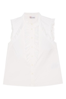 Блузка с рюшами RED Valentino