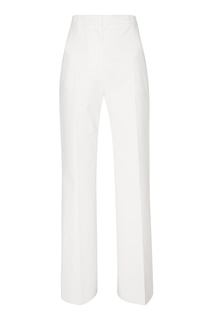 Белые брюки со стрелками Rochas