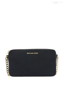 Черная сумка Crossbodies с золотистой цепочкой Michael Kors