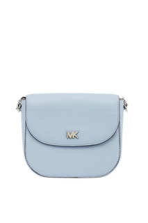 Голубая сумка Crossbodies с клапаном Michael Kors