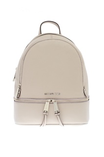 Черный кожаный рюкзак Rhea Zip Michael Kors