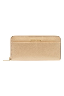 Золотистый кошелек Money Pieces Michael Kors