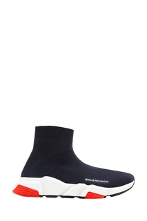 Черные текстильные кроссовки Speed Balenciaga