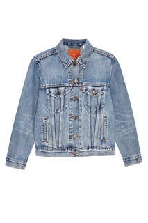 Голубая куртка EXBOYFRIEND TRUCKER INDIGO ANTHE Levis®