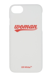 Белый чехол с надписью для iPhone 8/7 Off White