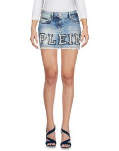 Джинсовая юбка Philipp Plein