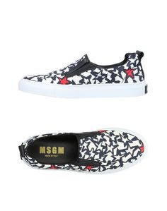Низкие кеды и кроссовки Msgm