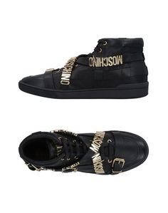 Высокие кеды и кроссовки Moschino