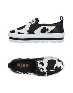 Низкие кеды и кроссовки Msgm