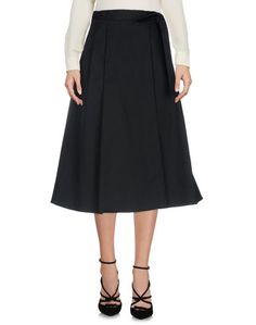 Юбка длиной 3/4 Jil Sander Navy