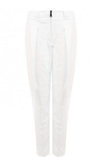 Укороченные кожаные брюки Vionnet