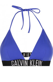 Треугольный бра с логотипом бренда Calvin Klein Underwear