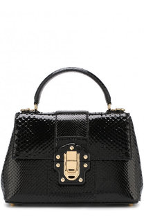 Сумка Lucia из кожи питона Dolce &amp; Gabbana